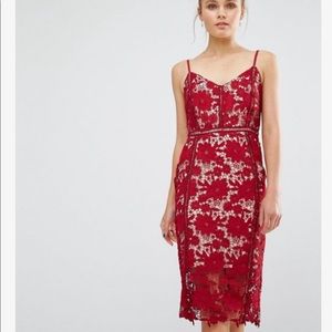 ASOS New Look Premium Lace Bodycon Dress